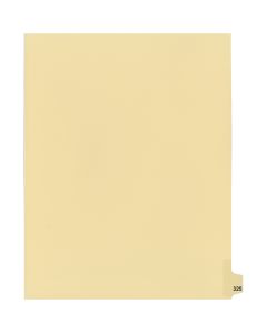 Onglets juridique Indiv Lettre 325 Coupe 25 C-Chamois