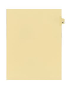 Onglets juridique Indiv Lettre 329 Coupe 25 C-Chamois