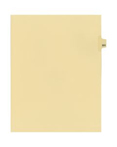 Onglets juridique Indiv Lettre 331 Coupe 25 C-Chamois