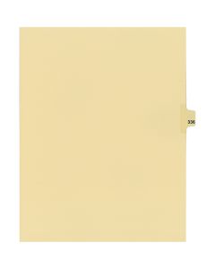 Onglets juridique Indiv Lettre 336 Coupe 25 C-Chamois