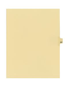 Onglets juridique Indiv Lettre 337 Coupe 25 C-Chamois