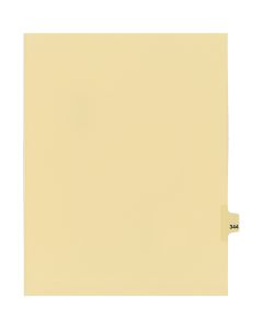 Onglets juridique Indiv Lettre 344 Coupe 25 C-Chamois
