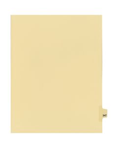 Onglets juridique Indiv Lettre 347 Coupe 25 C-Chamois