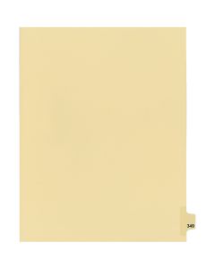 Litigation Tab Dividers *c* Buff #349