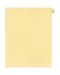 Litigation Tab Dividers *c* Buff #351
