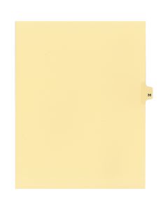 Onglets juridique  Indiv Lettre 36 Coupe 25 C-Chamois