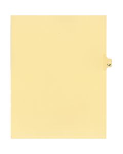 Litigation Tab Dividers *c* Buff #360