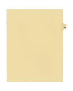 Onglets juridique Indiv Lettre 381 Coupe 25 C-Chamois