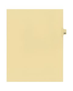 Onglets juridique Indiv Lettre 383 Coupe 25 C-Chamois