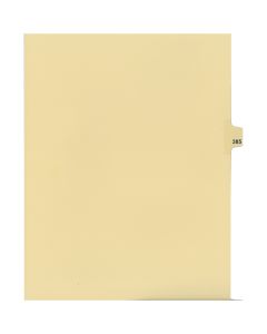Onglets juridique Indiv Lettre 385 Coupe 25 C-Chamois