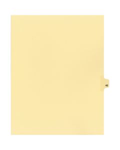 Onglets juridique  Indiv Lettre 40 Coupe 25 C-Chamois