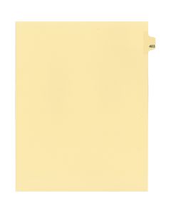 Litigation Tab Dividers *c* Buff #403