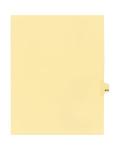 Litigation Tab Dividers *c* Buff #416