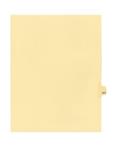Litigation Tab Dividers *c* Buff #417