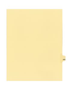 Litigation Tab Dividers *c* Buff #418