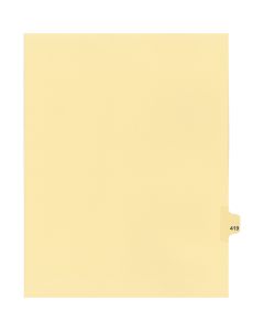 Litigation Tab Dividers *c* Buff #419