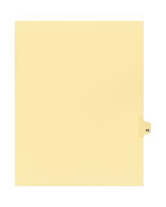 Onglets juridique  Indiv Lettre 42 Coupe 25 C-Chamois