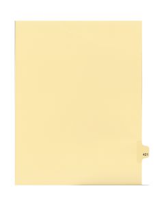 Litigation Tab Dividers *c* Buff #421