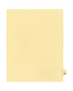 Litigation Tab Dividers *c* Buff #423