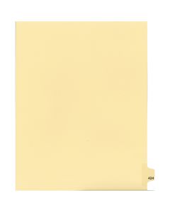 Litigation Tab Dividers *c* Buff #424