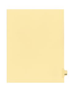 Onglets juridique Indiv Lettre 448 Coupe 25 C-Chamois