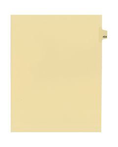 Onglets juridique Indiv Lettre 454 Coupe 25 C-Chamois