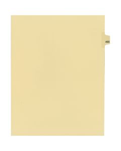 Onglets juridique Indiv Lettre 455 Coupe 25 C-Chamois