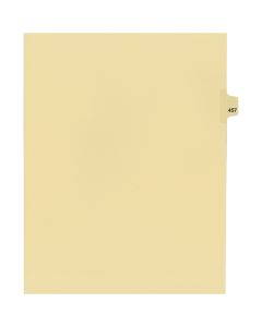 Onglets juridique Indiv Lettre 457 Coupe 25 C-Chamois