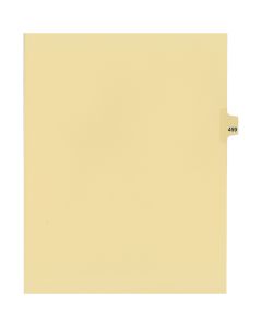 Onglets juridique Indiv Lettre 459 Coupe 25 C-Chamois