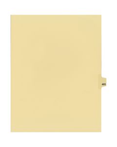 Onglets juridique Indiv Lettre 465 Coupe 25 C-Chamois
