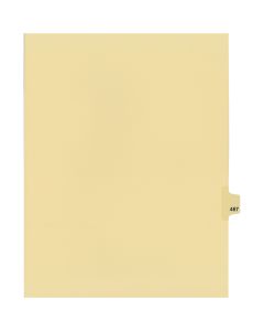 Onglets juridique Indiv Lettre 467 Coupe 25 C-Chamois