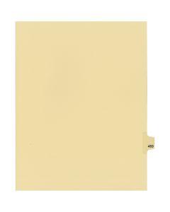 Onglets juridique Indiv Lettre 469 Coupe 25 C-Chamois