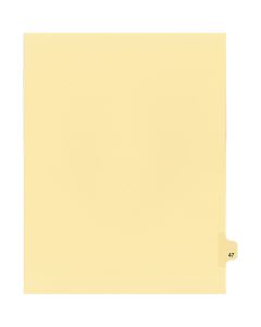 Onglets juridique  Indiv Lettre 47 Coupe 25 C-Chamois