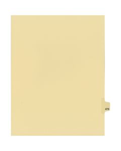 Onglets juridique Indiv Lettre 470 Coupe 25 C-Chamois