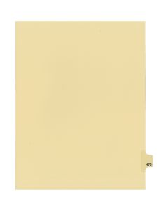 Onglets juridique Indiv Lettre 472 Coupe 25 C-Chamois