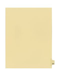 Litigation Tab Dividers *c* Buff #474