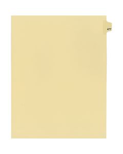 Litigation Tab Dividers *c* Buff #477
