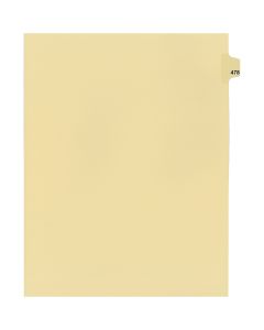 Litigation Tab Dividers *c* Buff #478
