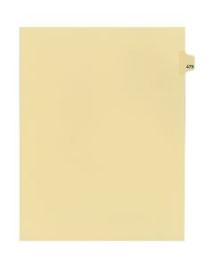 Litigation Tab Dividers *c* Buff #479
