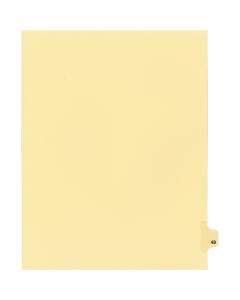 Onglets juridique  Indiv Lettre 48 Coupe 25 C-Chamois