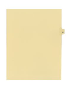 Litigation Tab Dividers *c* Buff #483