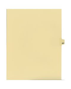 Litigation Tab Dividers *c* Buff #487