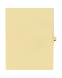 Litigation Tab Dividers *c* Buff #488