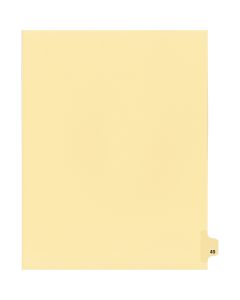 Onglets juridique  Indiv Lettre 49 Coupe 25 C-Chamois