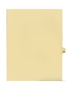 Litigation Tab Dividers *c* Buff #490