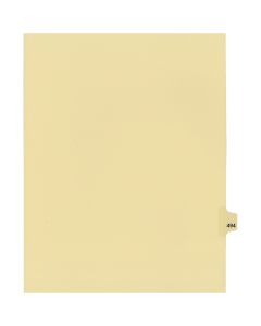 Litigation Tab Dividers *c* Buff #494