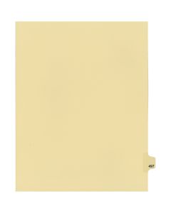 Onglets juridique Indiv Lettre 497 Coupe 25 C-Chamois