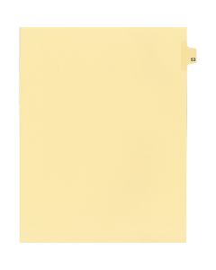 Onglets juridique  Indiv Lettre 53 Coupe 25 C-Chamois