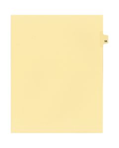 Onglets juridique  Indiv Lettre 55 Coupe 25 C-Chamois