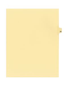Onglets juridique  Indiv Lettre 58 Coupe 25 C-Chamois